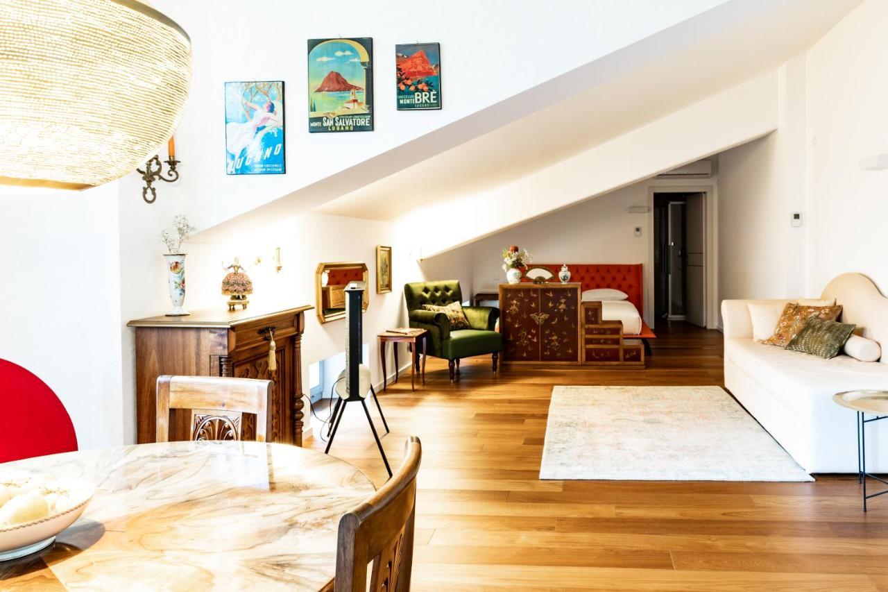 Al Ciani Balcony Suite Лугано Екстер'єр фото